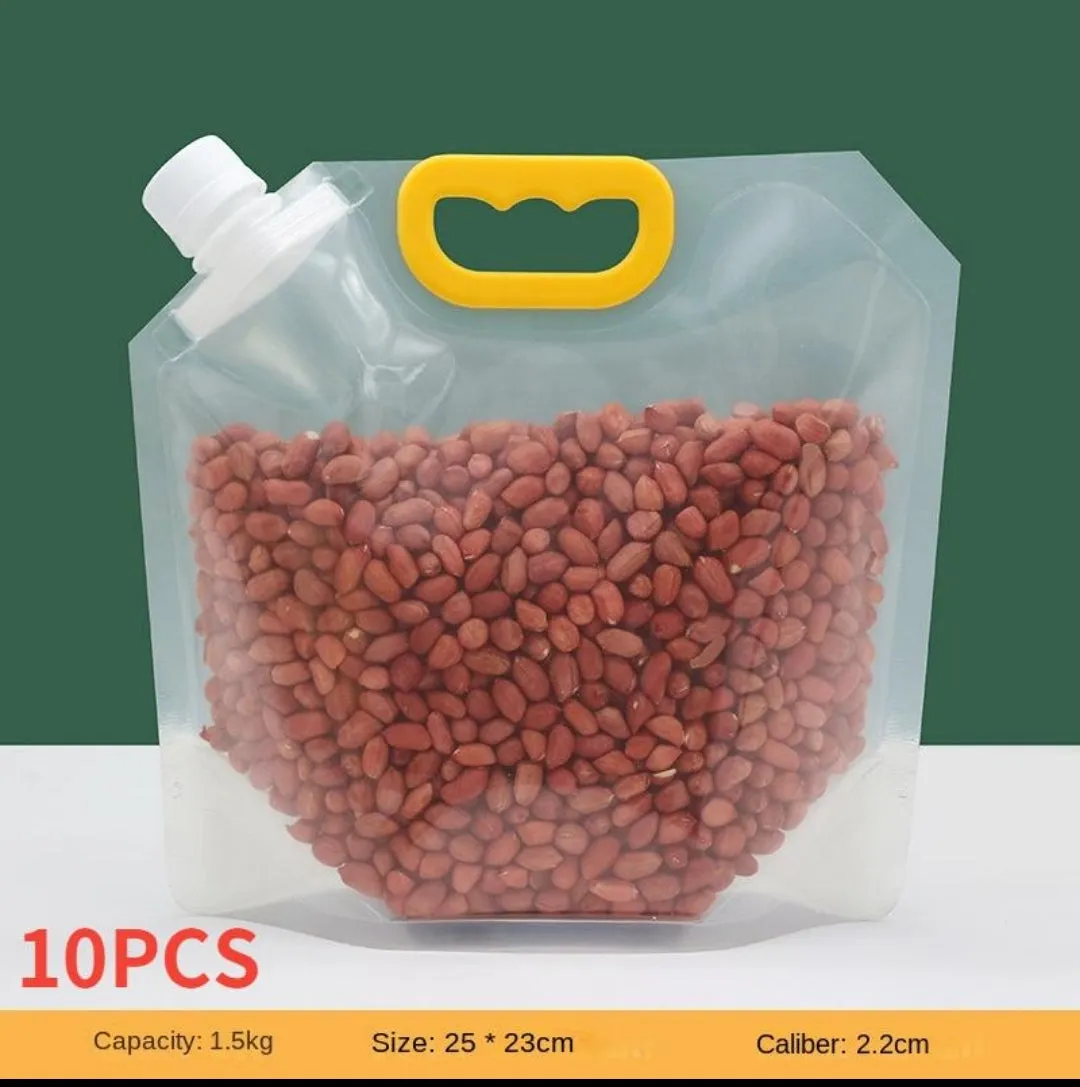 10pcs/pack Packaging Bag Grains Sealed Bag G6N400