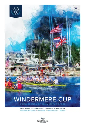 2022 Windermere Cup Poster - sales tax included