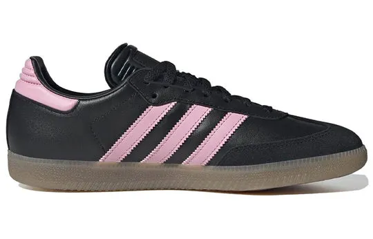 Adidas Men's Samba Inter Miami CF Messi Shoes - Black / Pink / Gum