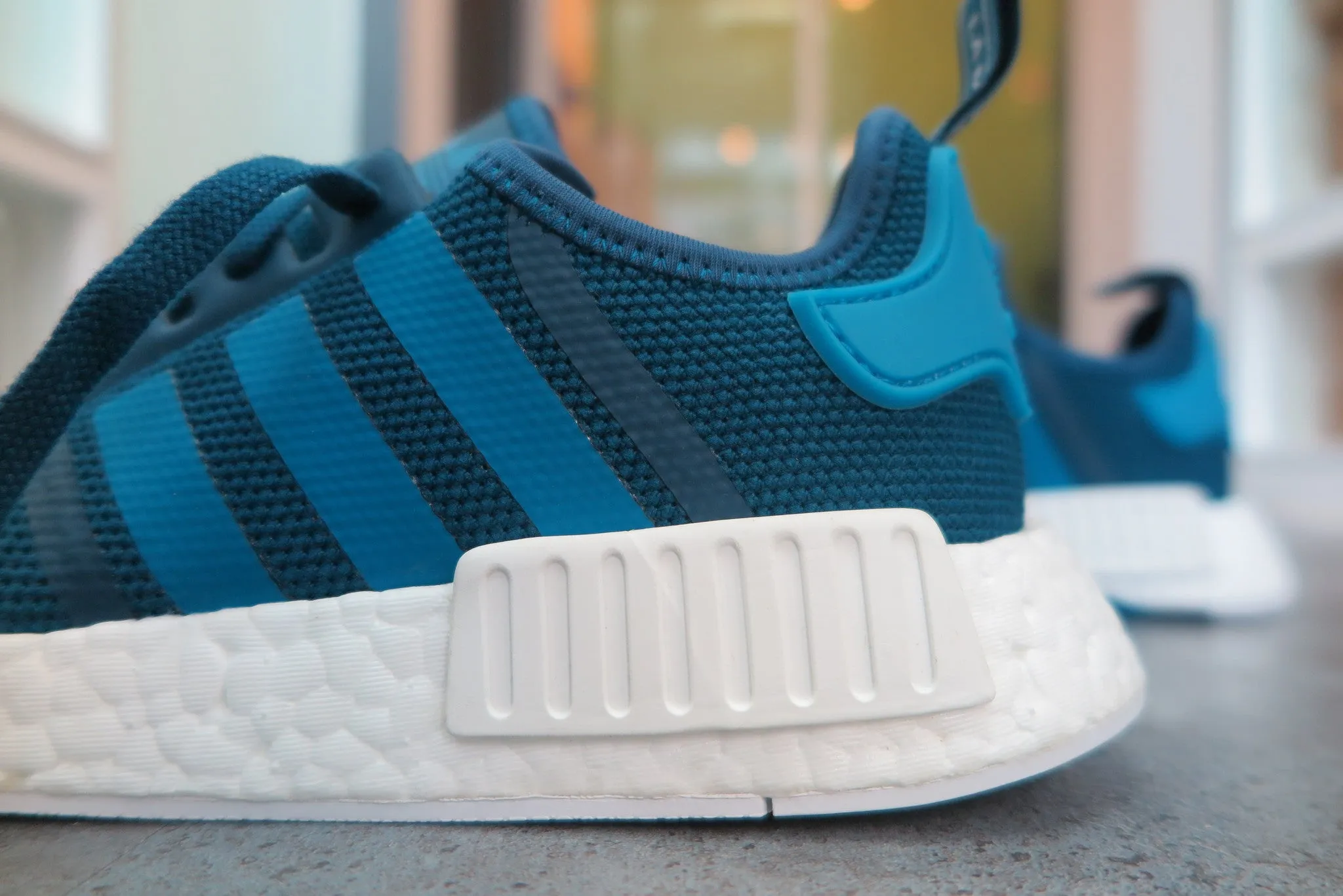 adidas NMD_R1 - Tech Steel/University Blue/Footwear White