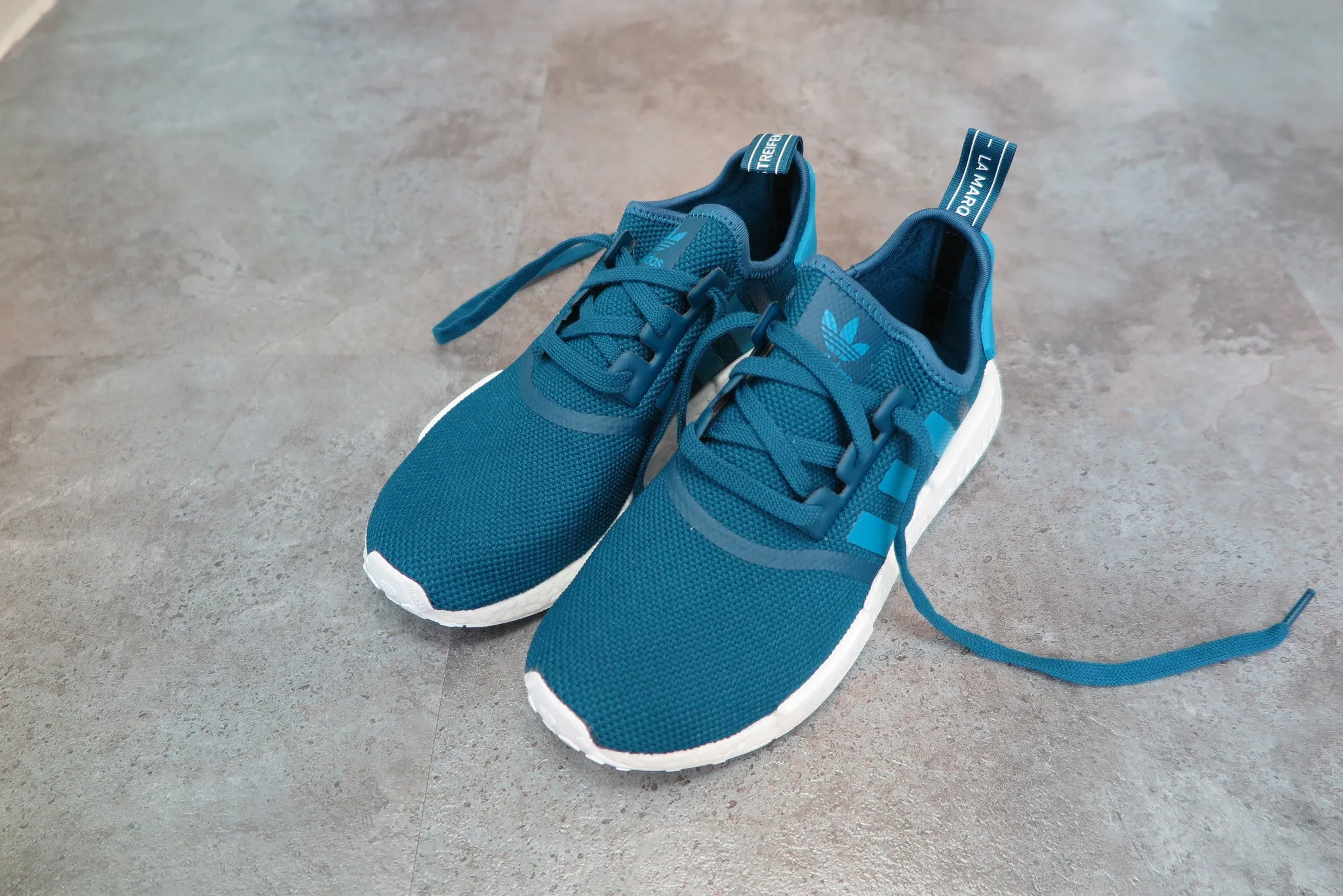 adidas NMD_R1 - Tech Steel/University Blue/Footwear White