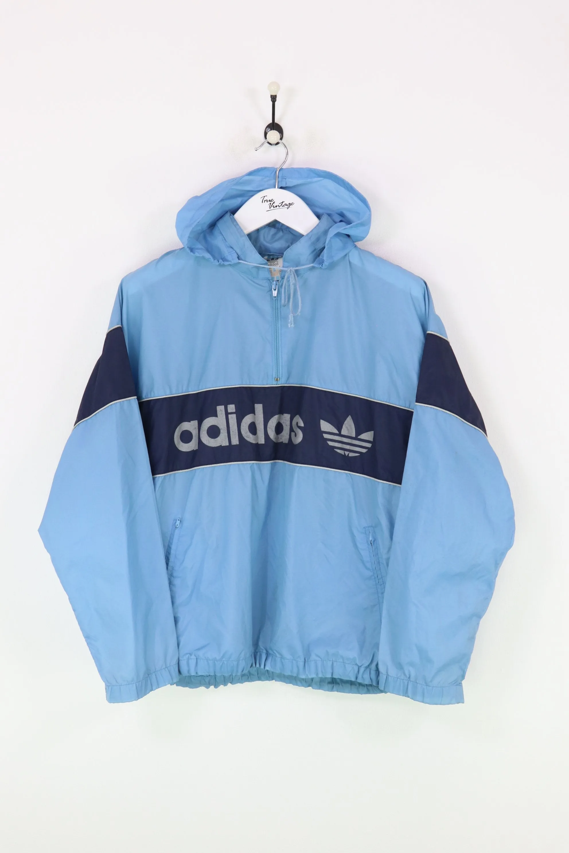 Adidas Rain Jacket Blue Medium