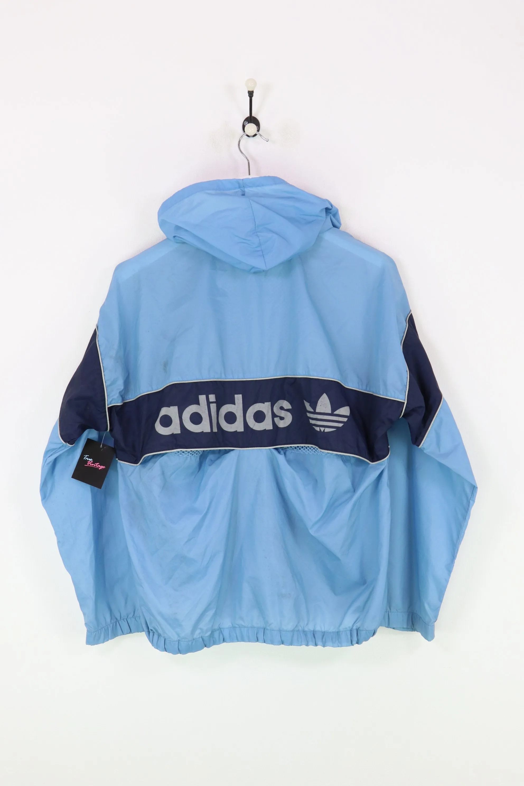 Adidas Rain Jacket Blue Medium