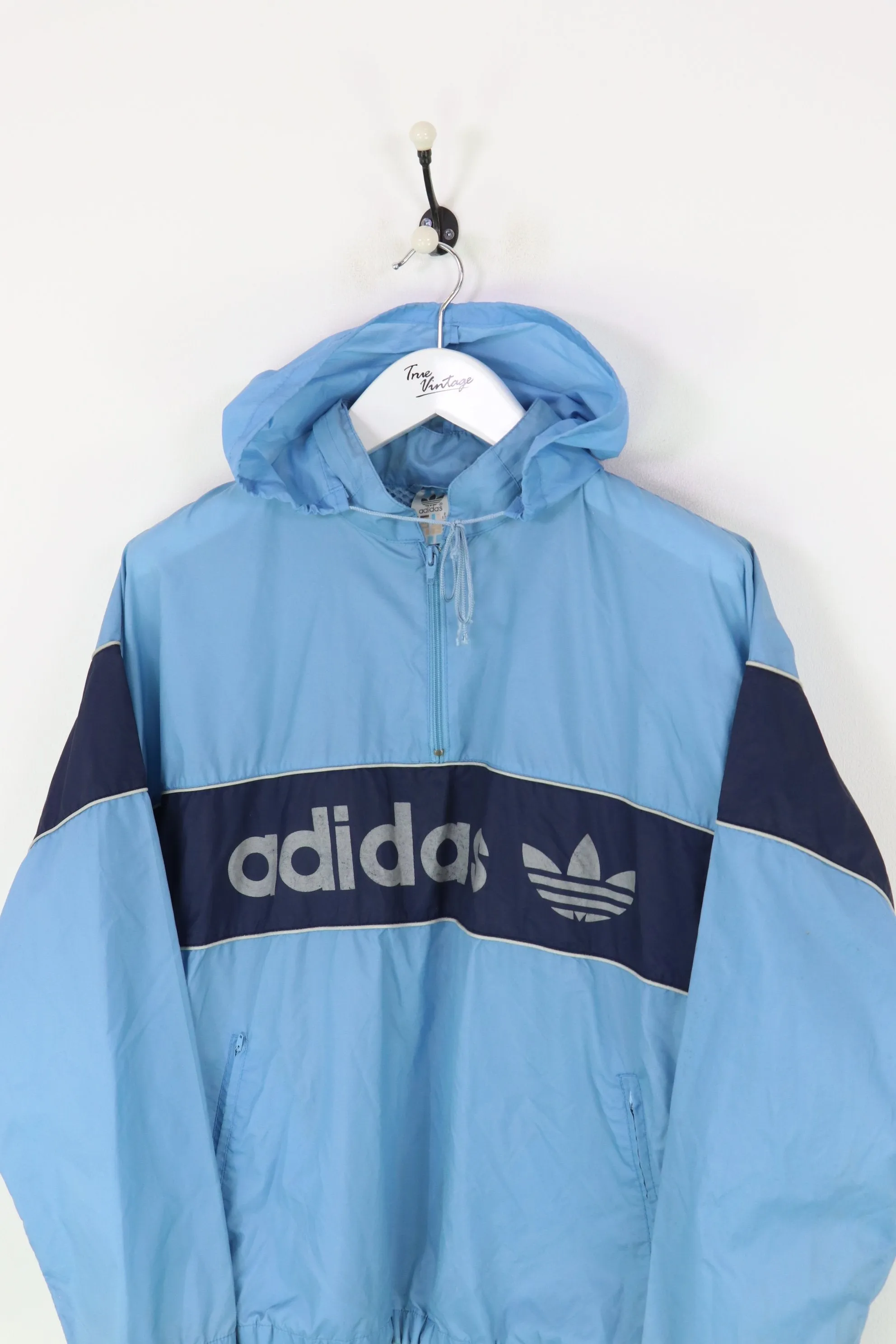 Adidas Rain Jacket Blue Medium