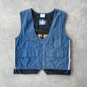 Adidas RARE 1990s cargo vest jacket (M)