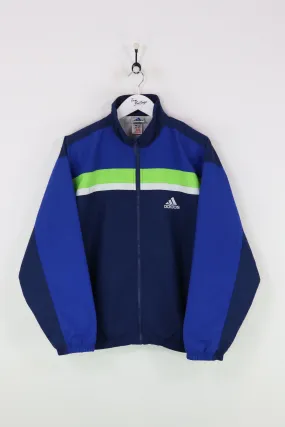 Adidas Shell Suit Jacket Navy/Green XL