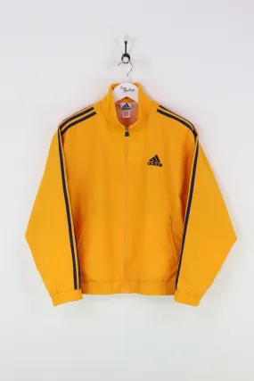 Adidas Shell Suit Jacket Yellow Small