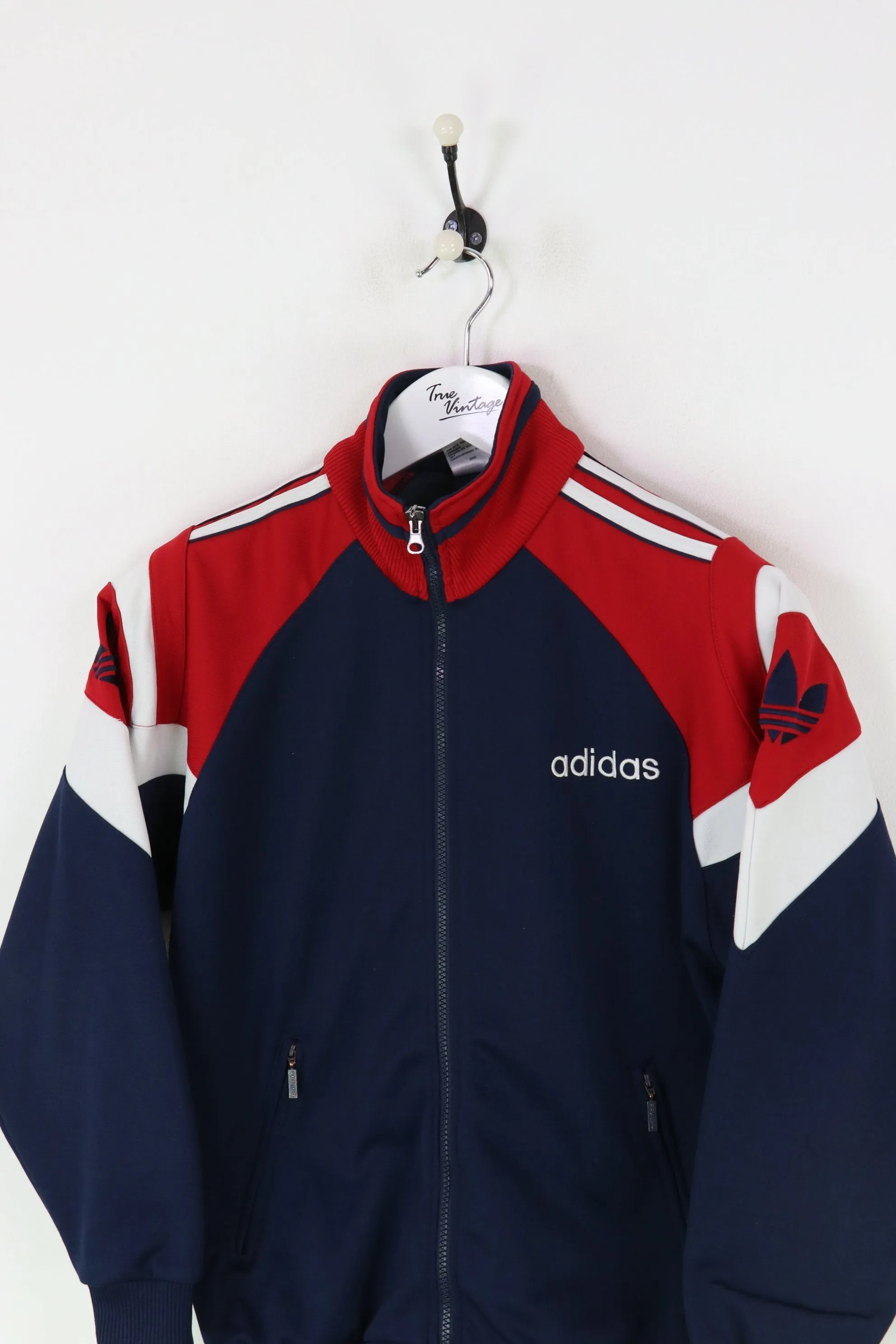 Adidas Track Jacket Navy/Red XS