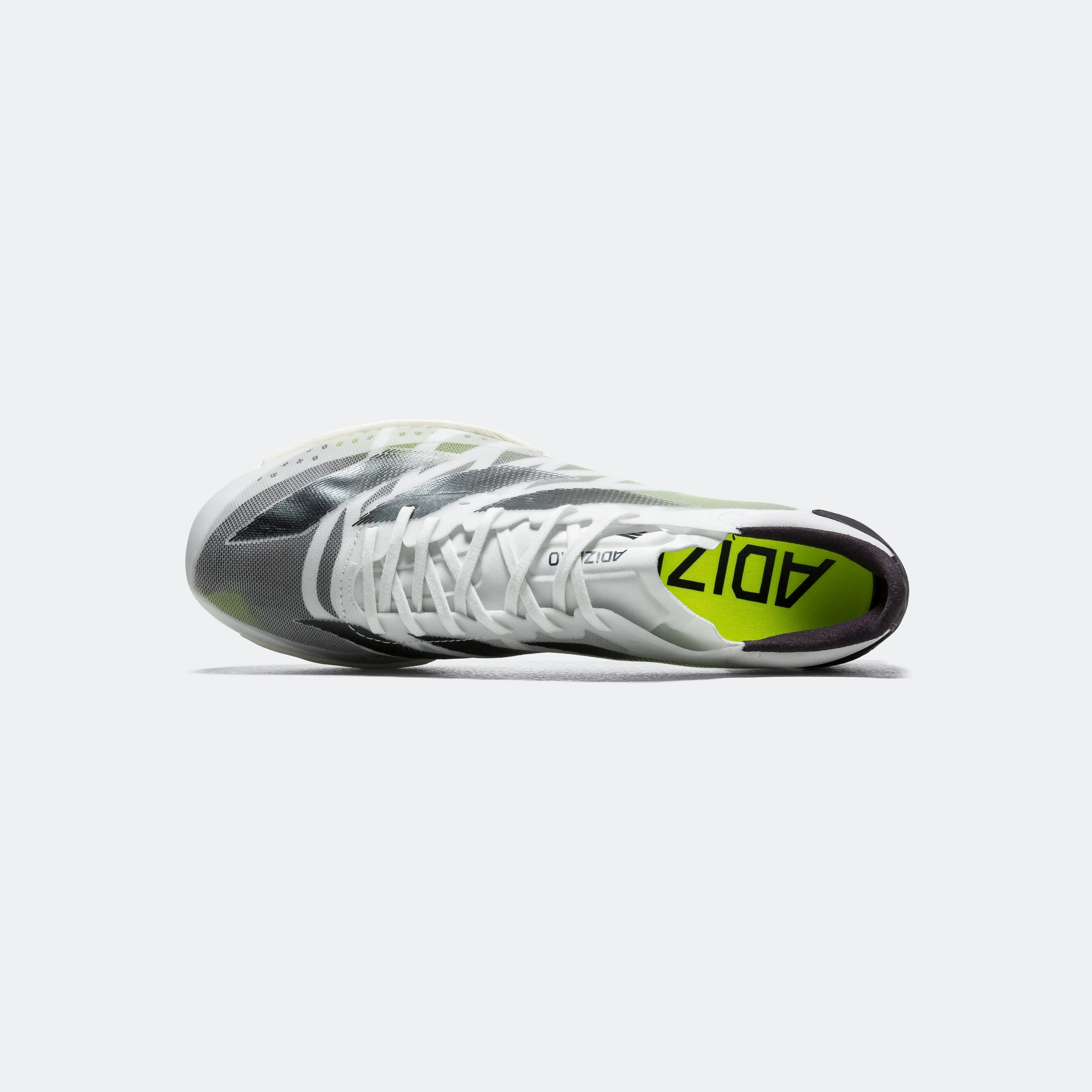 Adizero Ambition - Footwear White/Core Black-Green Spark