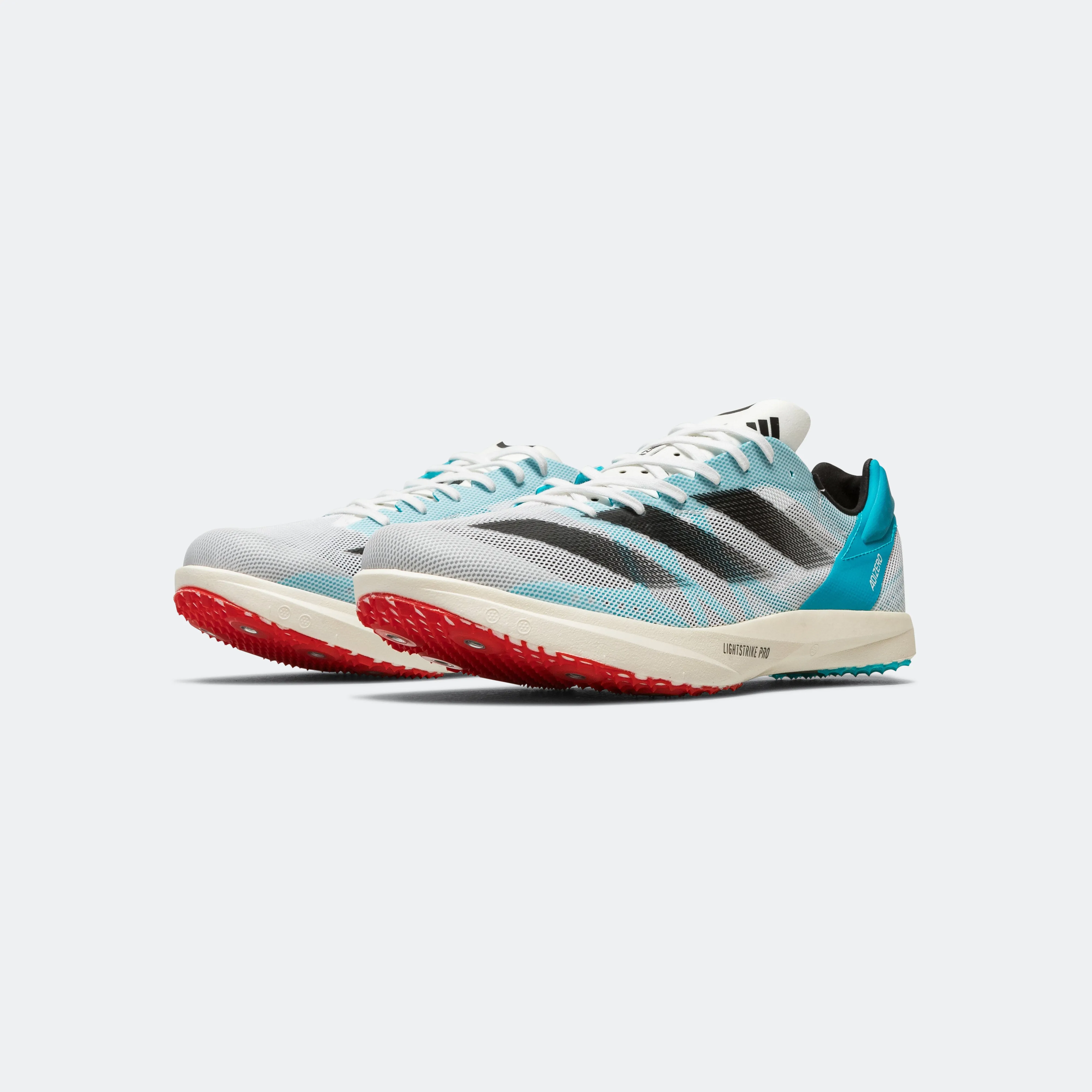 adizero Avanti TYO - Footwear White/Black-Cyan