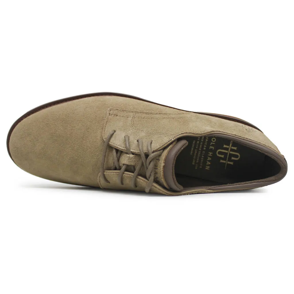 American Classics Montrose Plain Toe Suede Men's Oxfords Shoes