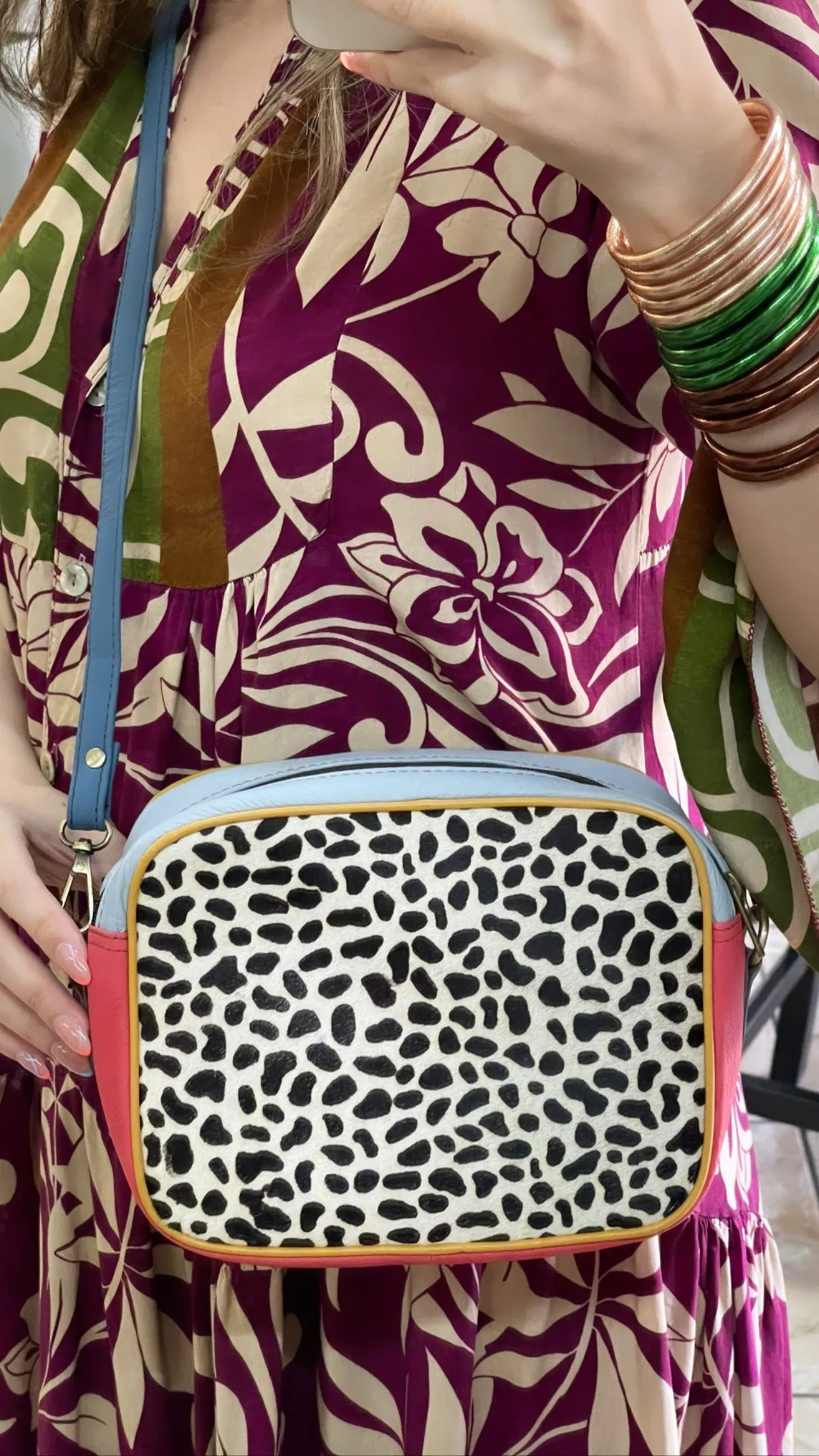 Animal Print Crossbody Bag