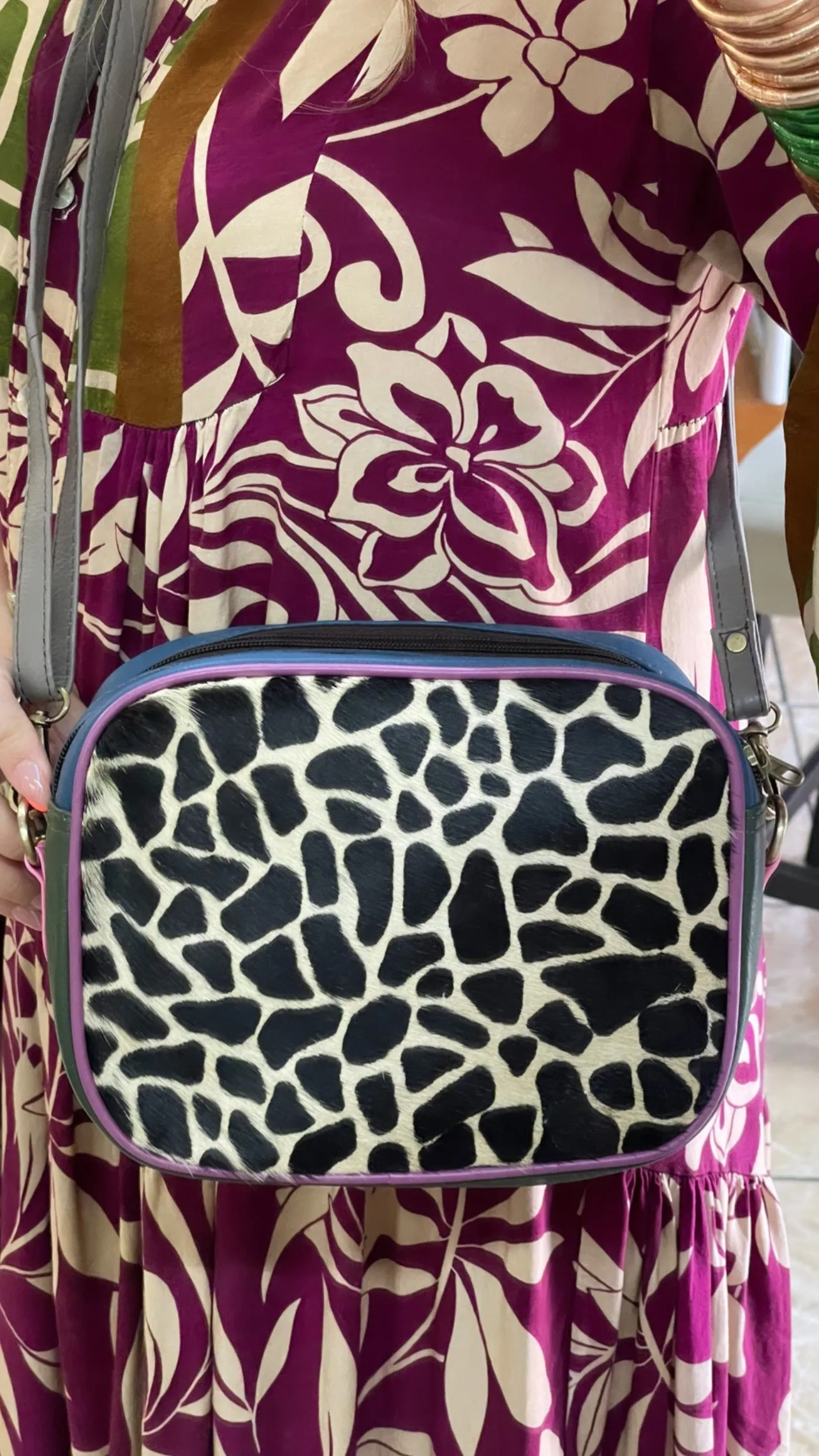 Animal Print Crossbody Bag