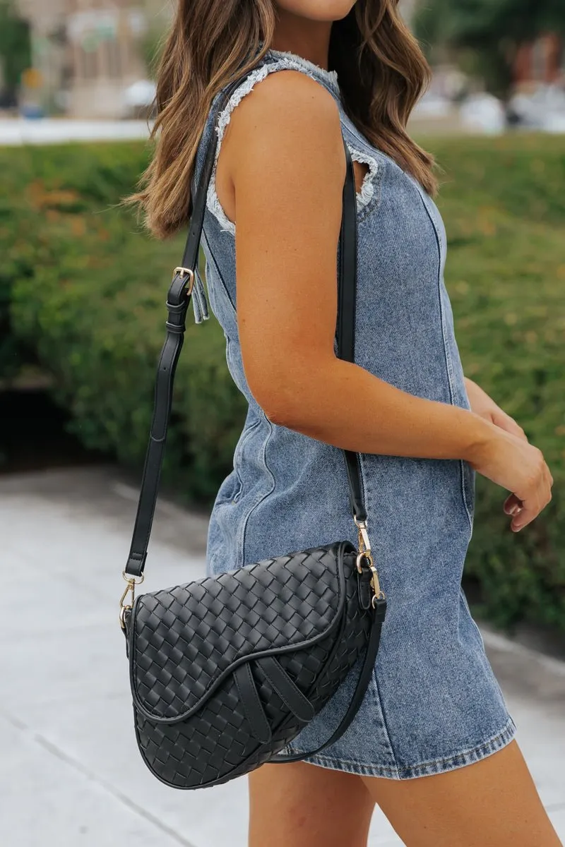 Black Scout Crossbody Bag