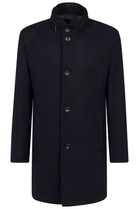 Bugatti Wool Coat | Navy