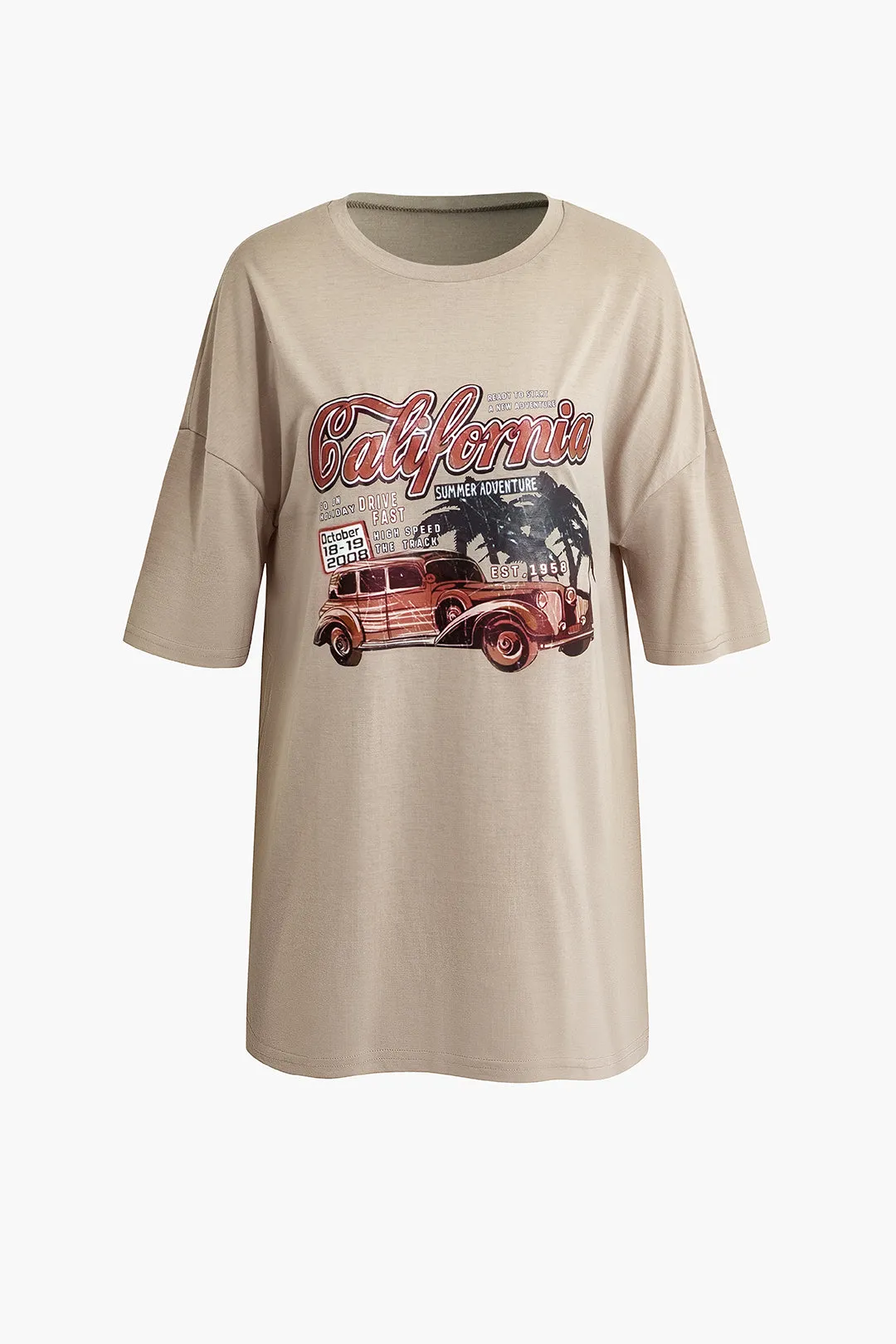 Car Print T-Shirt