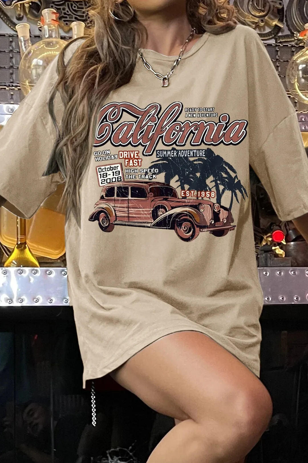 Car Print T-Shirt