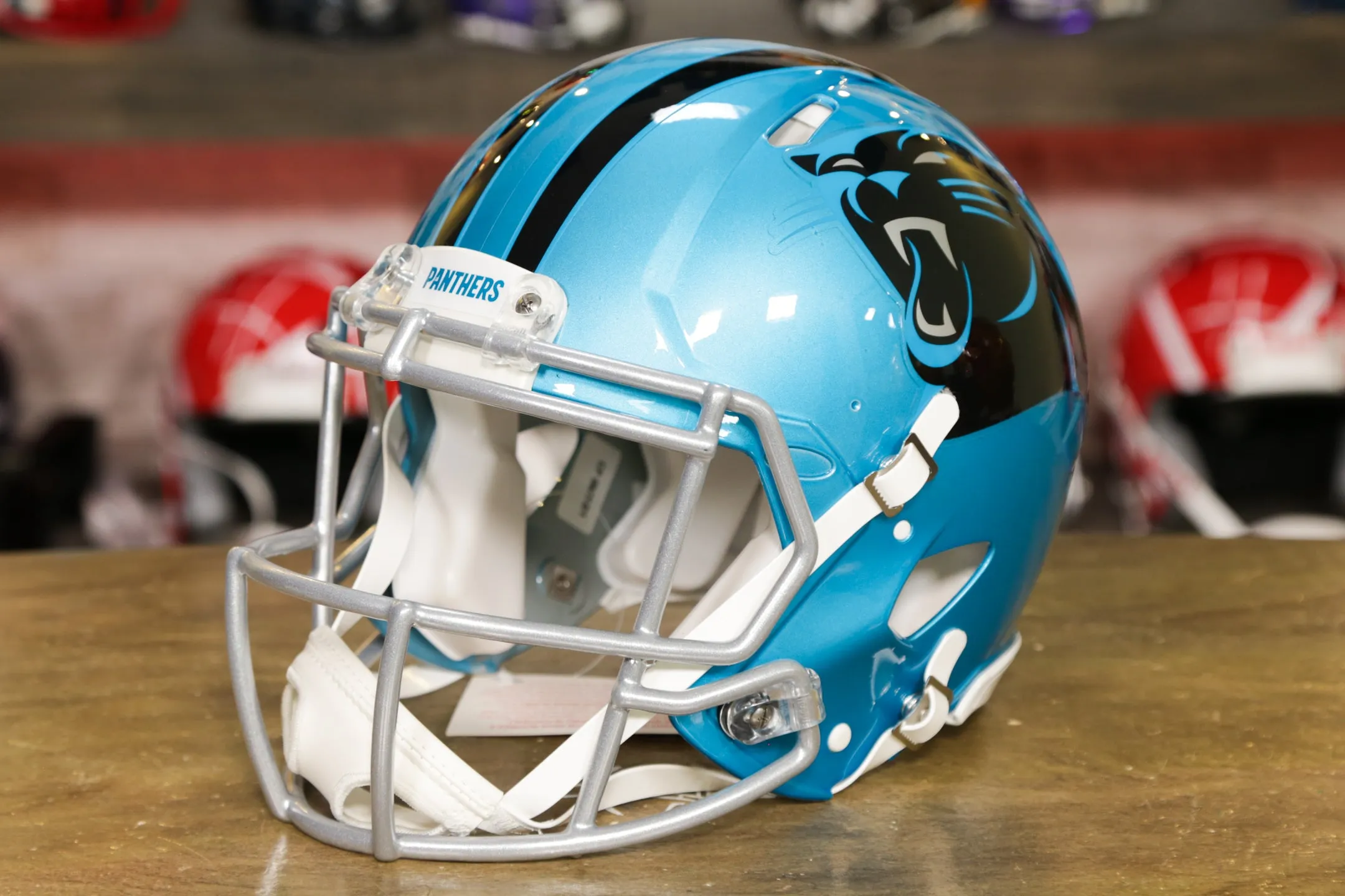 Carolina Panthers Riddell Speed Authentic Helmet - Flash