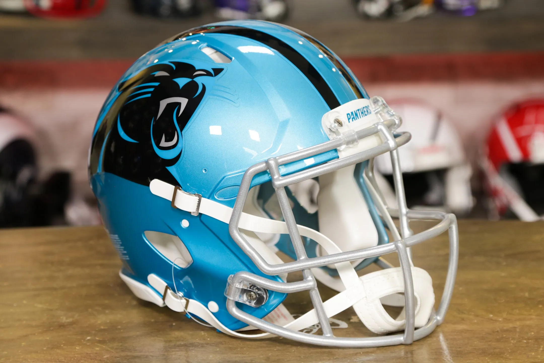 Carolina Panthers Riddell Speed Authentic Helmet - Flash