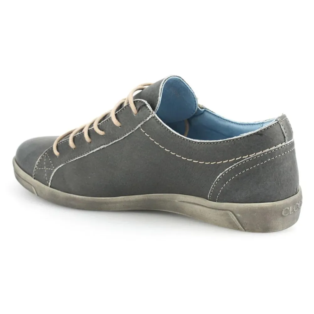 Cloud Footwear Aika Dark Grey Leather Shoe (Women's)