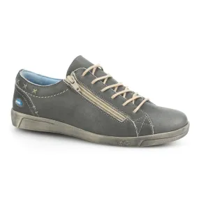 Cloud Footwear Aika Dark Grey Leather Shoe (Women's)