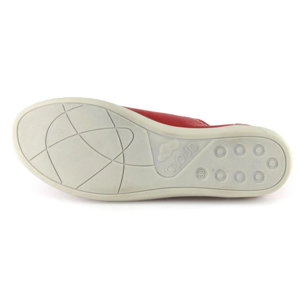 Cloud Footwear Aika Red Brushed Shoe (Women's)