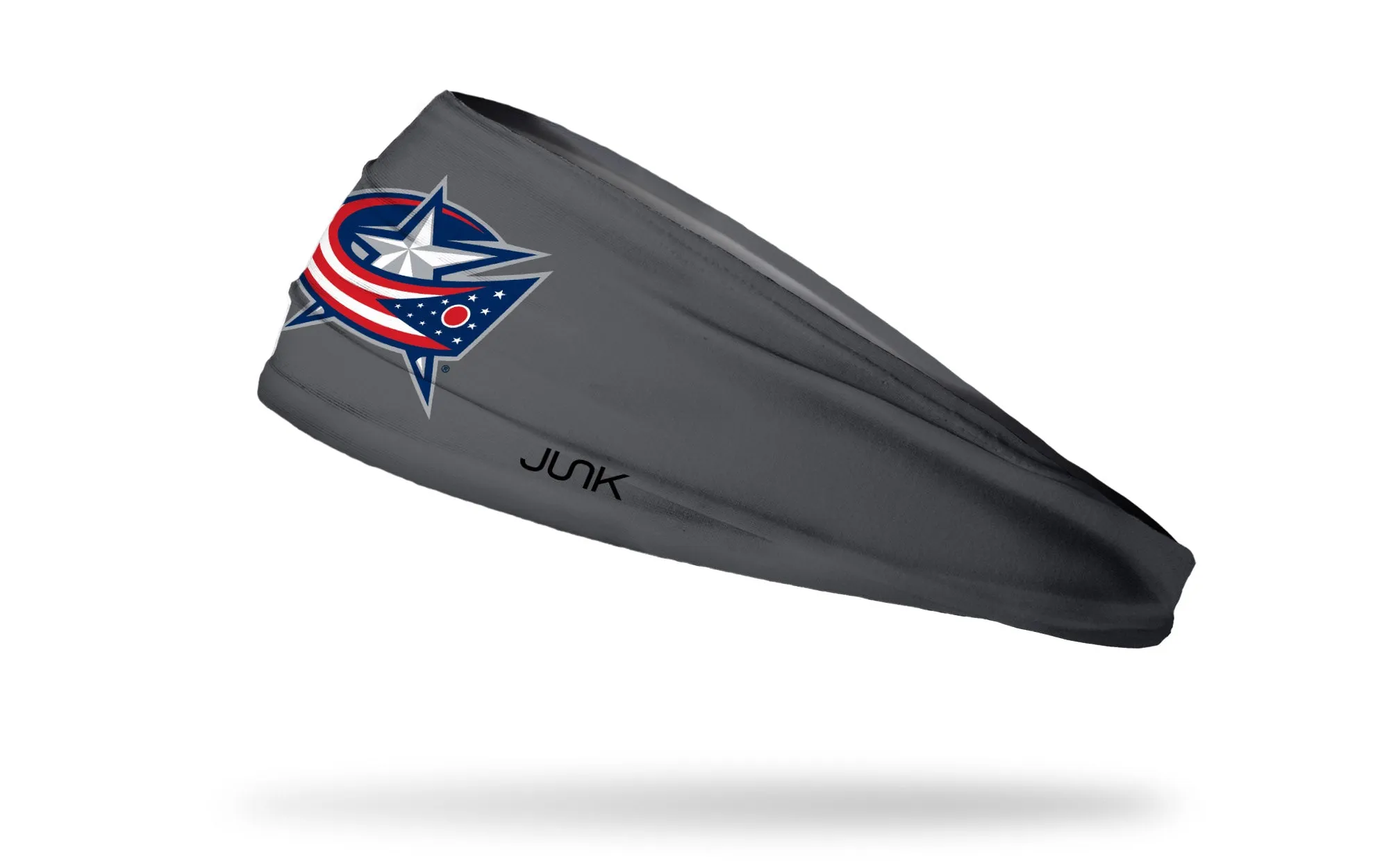 Columbus Blue Jackets: Logo Gray Headband