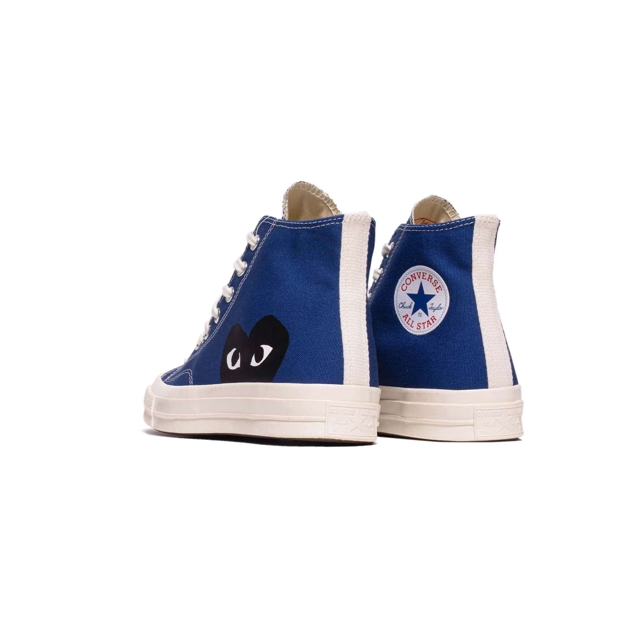 CONVERSE X COMME DES GARCONS PLAY MENS CHUCK 70 HI SHOES