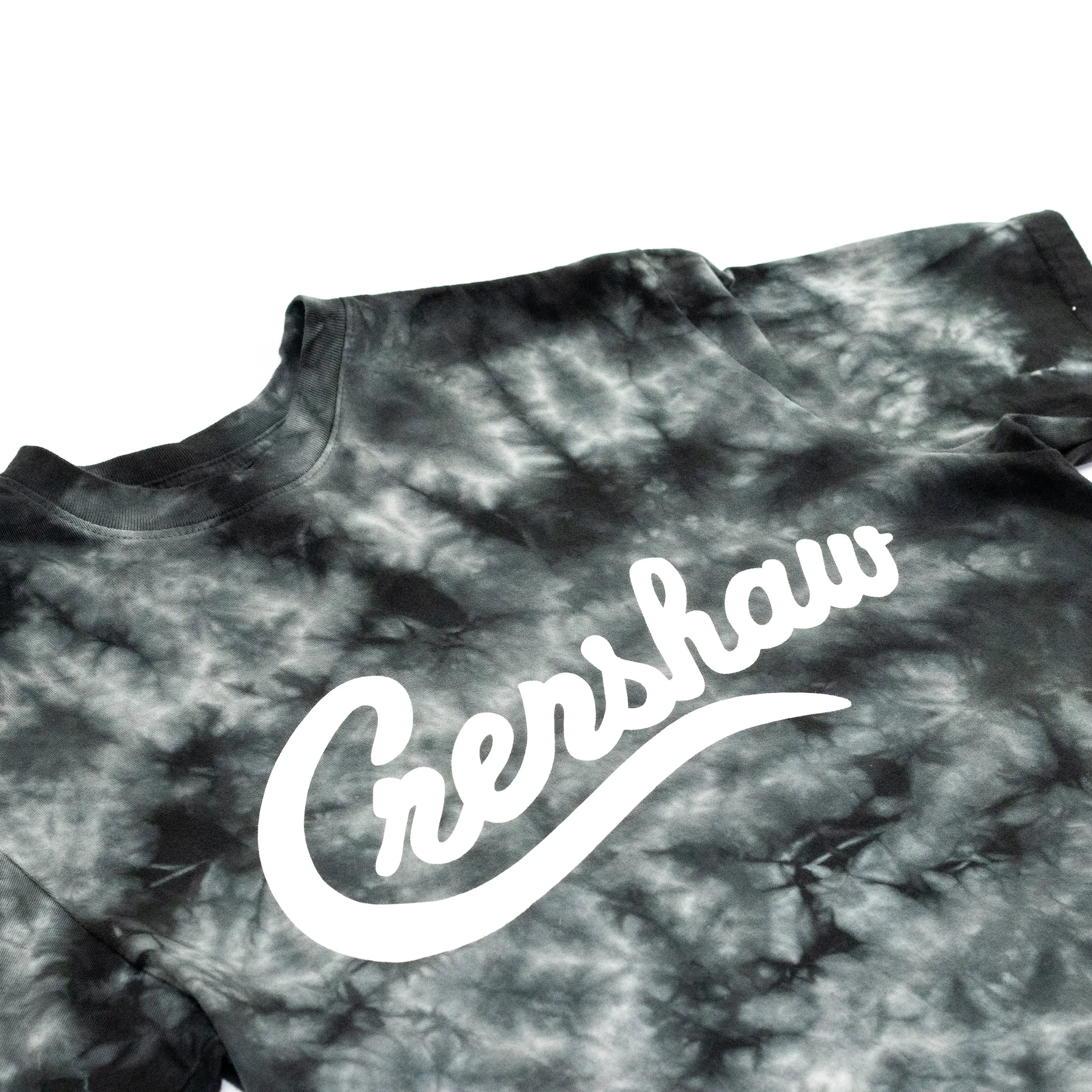 Crenshaw Limited Edition T-shirt - Black/Charcoal Tie Dye