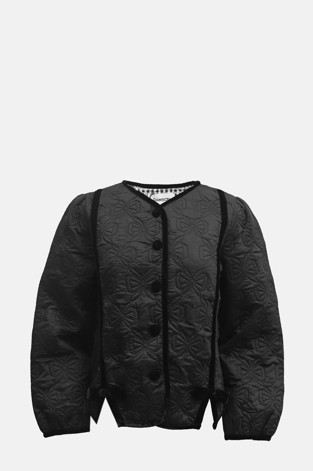 Diana Quilted Jacket Black