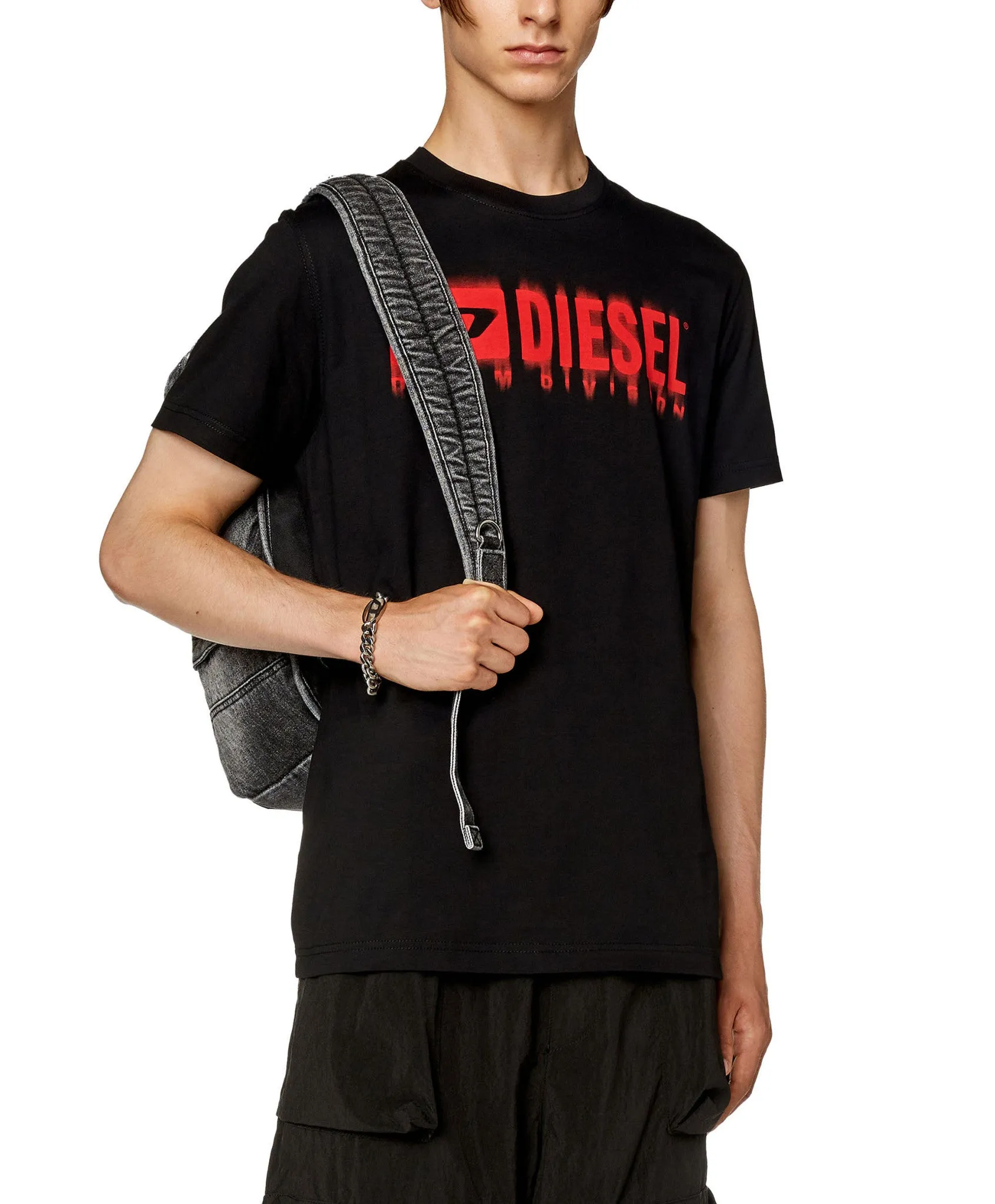 Diesel Black T-Diegor-L6 T-Shirt