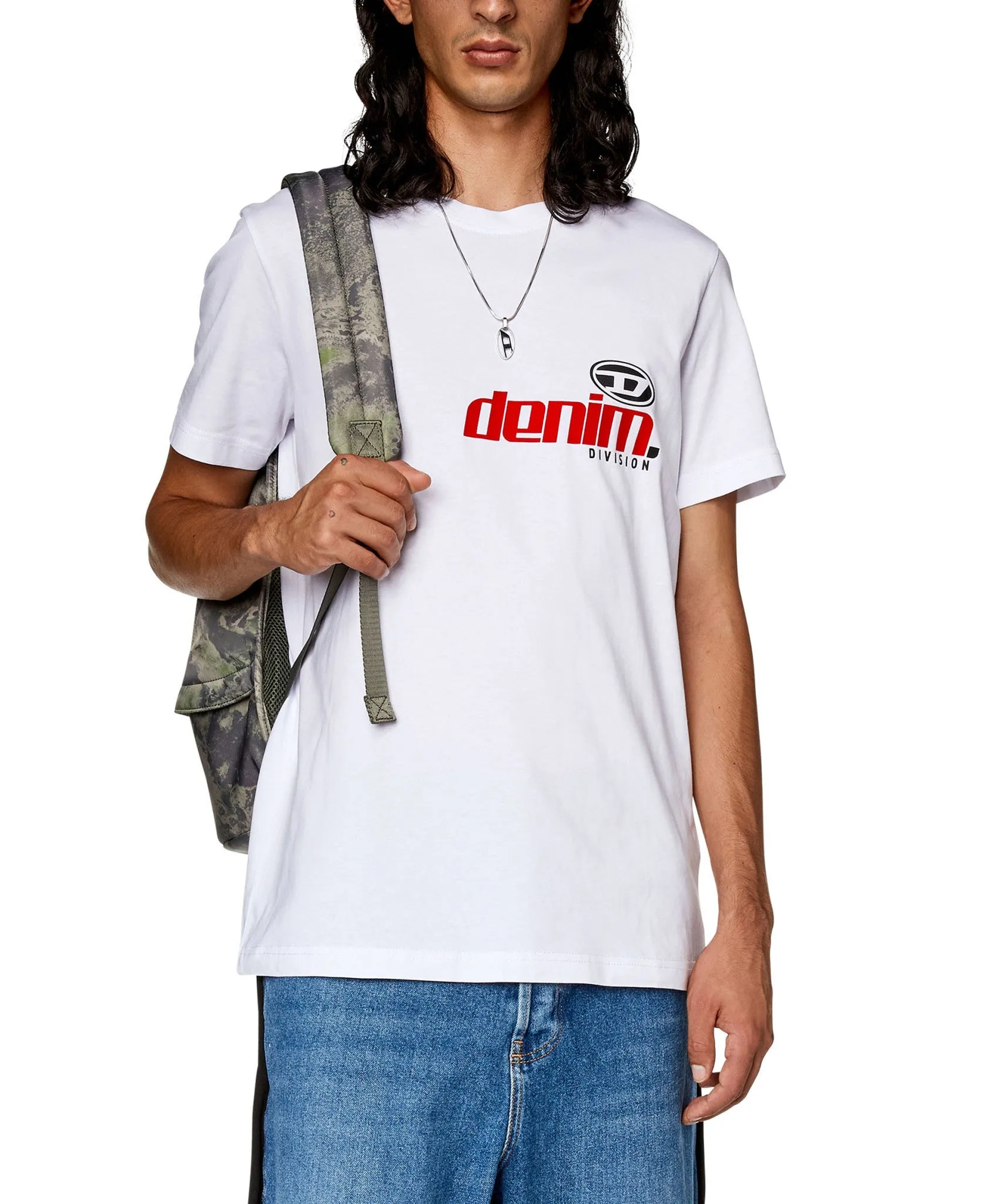 Diesel White T-Diegor-L14 T-Shirt