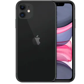 Eco-Deals - iPhone 11 Black 256GB (Unlocked) - Battery Health Under 80%