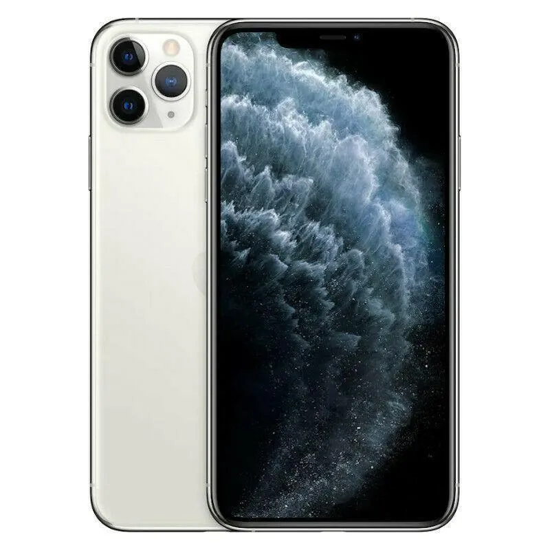 Eco-Deals - iPhone 11 Pro Max Silver 512GB (Unlocked) - NO Face-ID