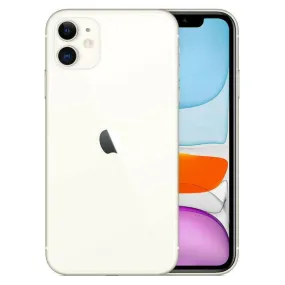 Eco-Deals - iPhone 11 White 256GB (Unlocked) - NO Face-ID