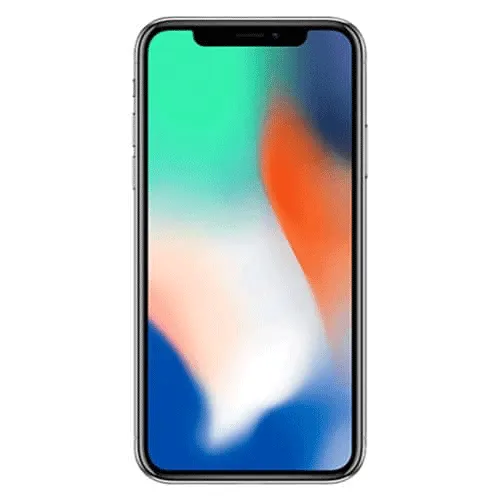 Eco-Deals - iPhone X Silver 256GB (Unlocked) - NO Face-ID