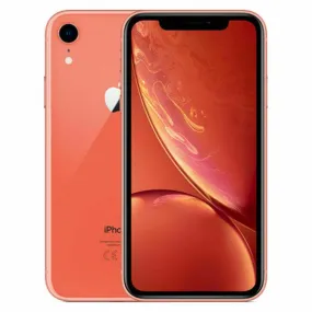 Eco-Deals - iPhone Xr Coral 256GB (Unlocked) - NO Face-ID