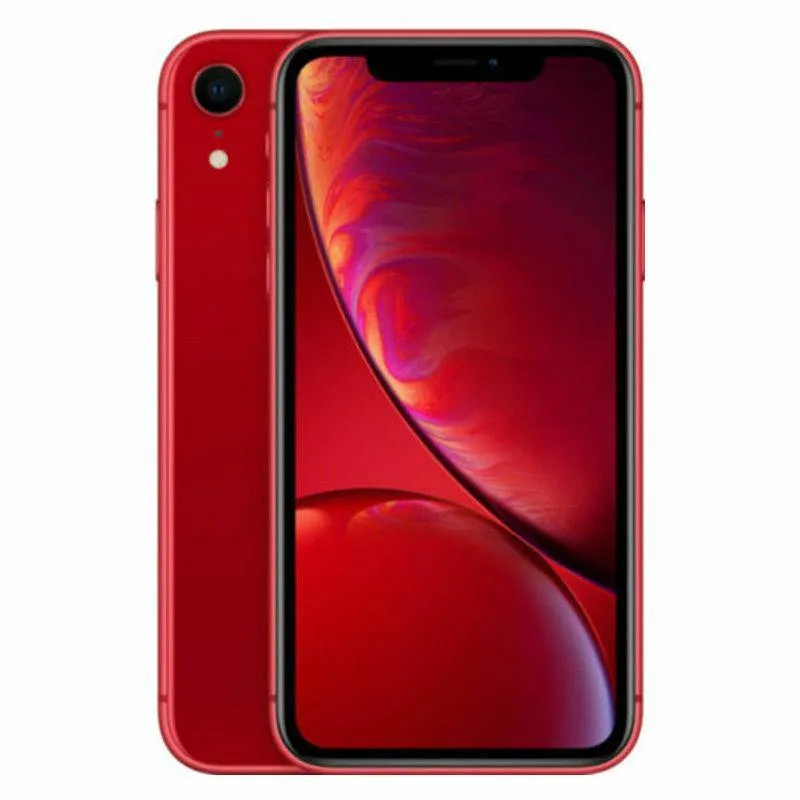 Eco-Deals - iPhone Xr Red 128GB (Unlocked) - NO Face-ID