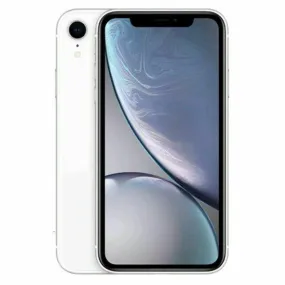 Eco-Deals - iPhone Xr White 256GB (Unlocked) - NO Face-ID