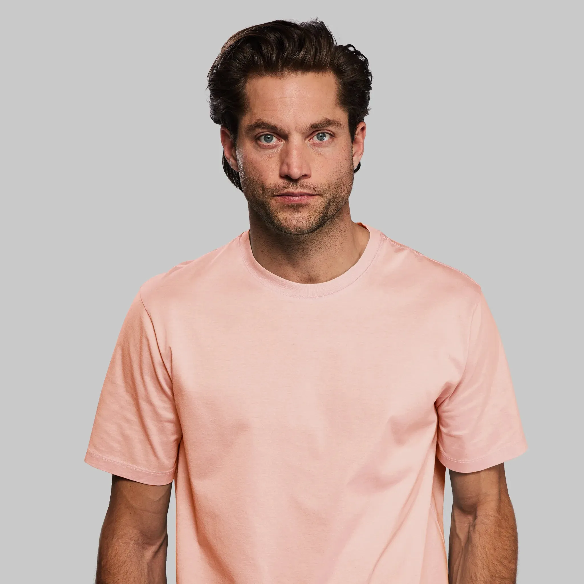 Equator T Shirt. Coral Pink edition