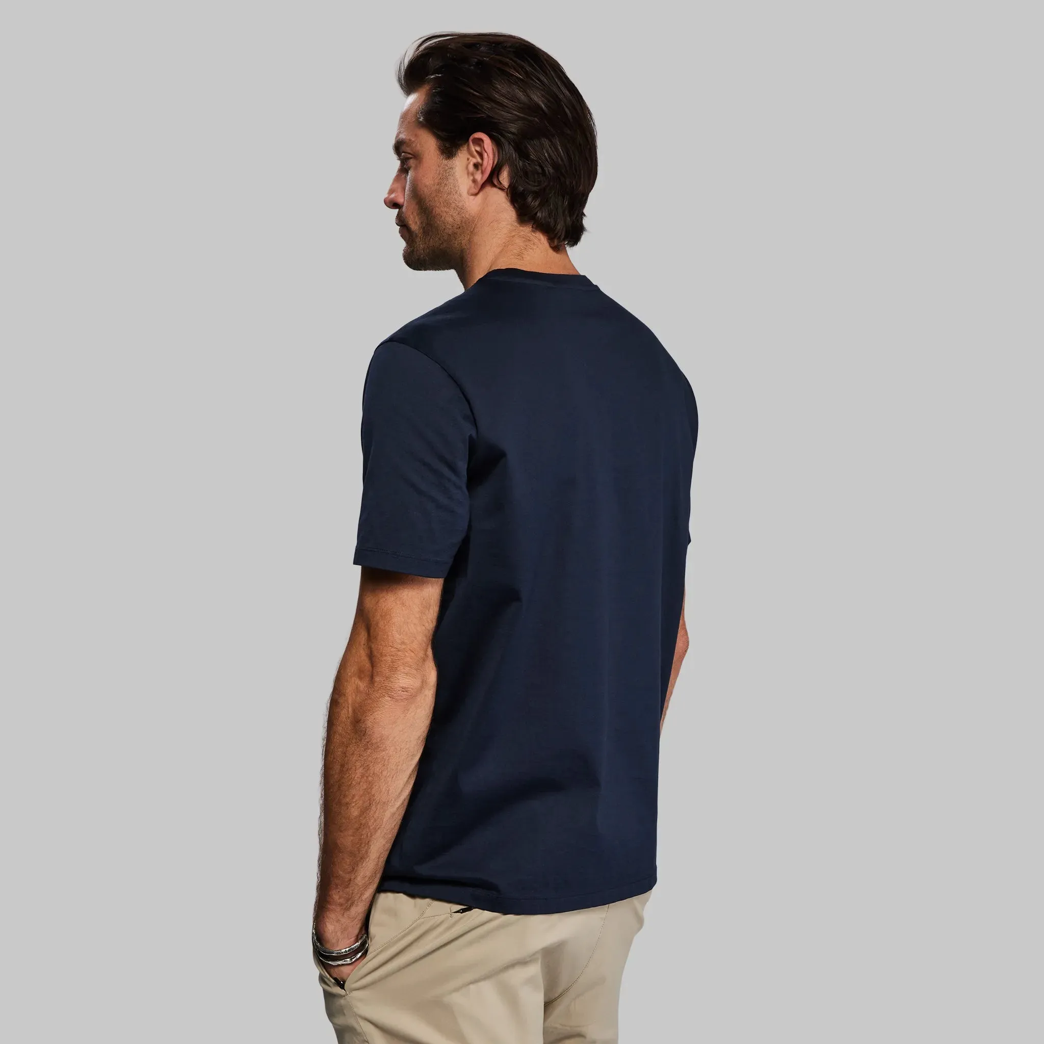 Equator T Shirt. Navy edition