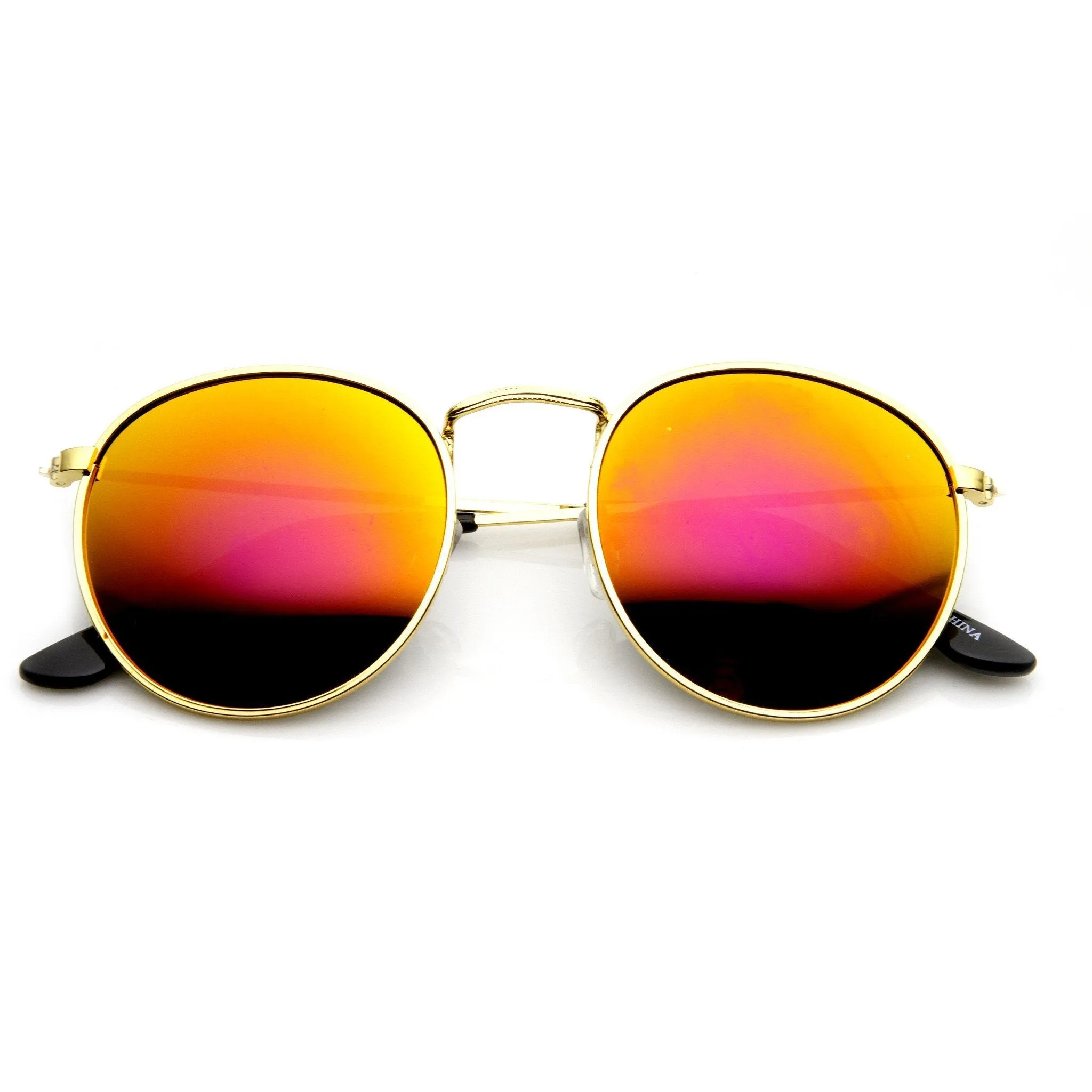 Flash Color Mirror Lens Sunglasses