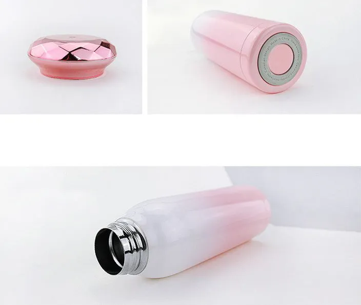 Flash Diamond Cut Vacuum Flask Bottle