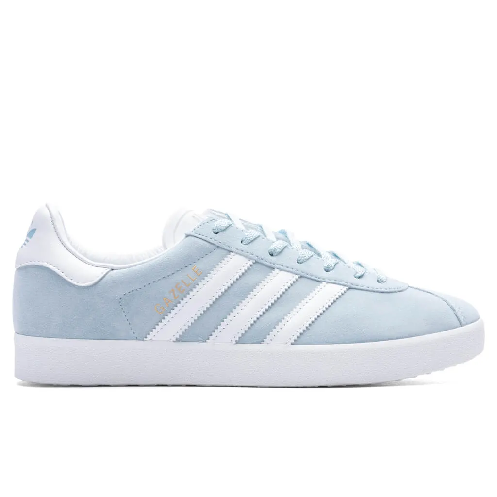 Gazelle 85 - Clear Sky/Footwear White/Gold Metallic