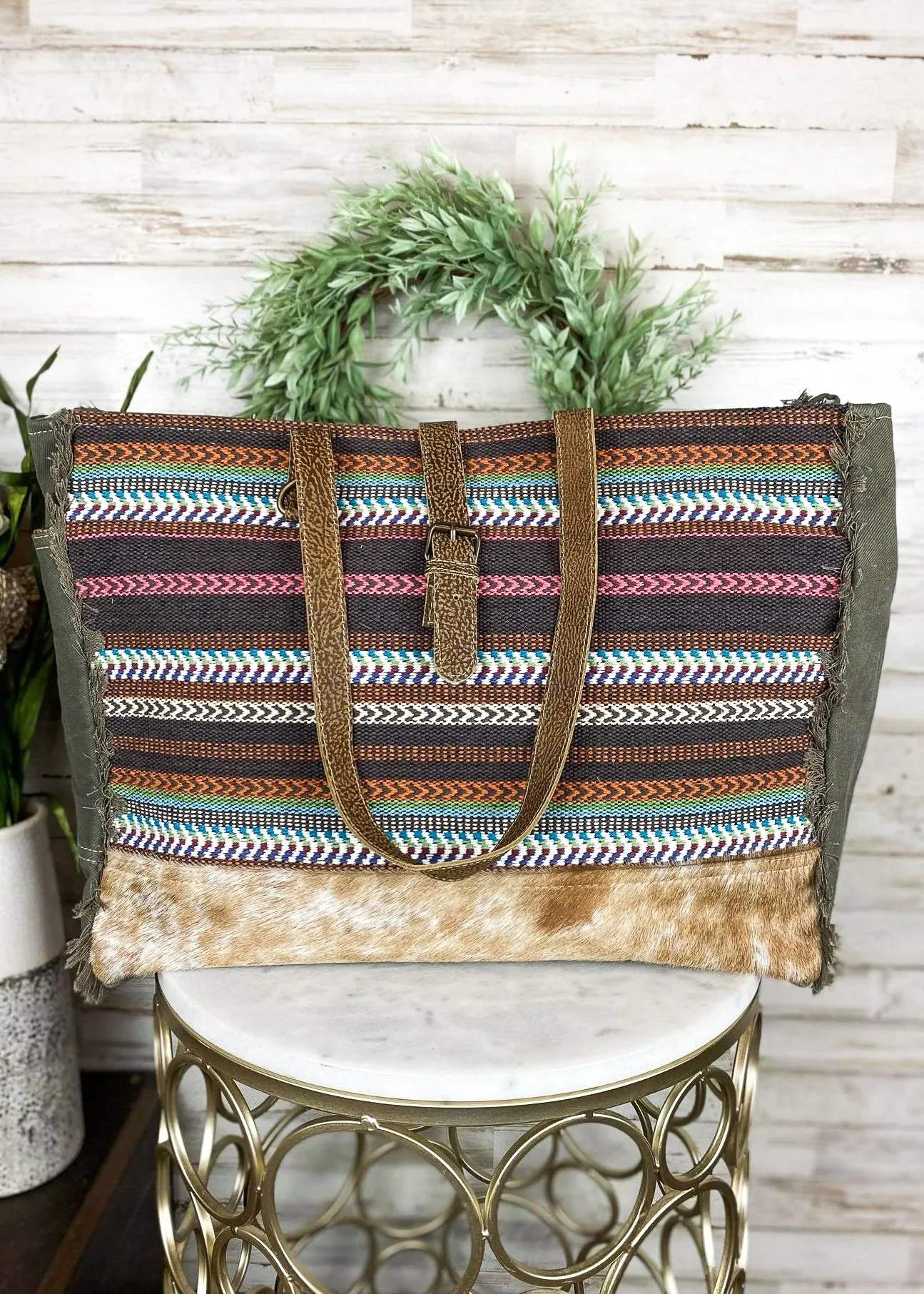 Hippie Aztec Weekender Bag