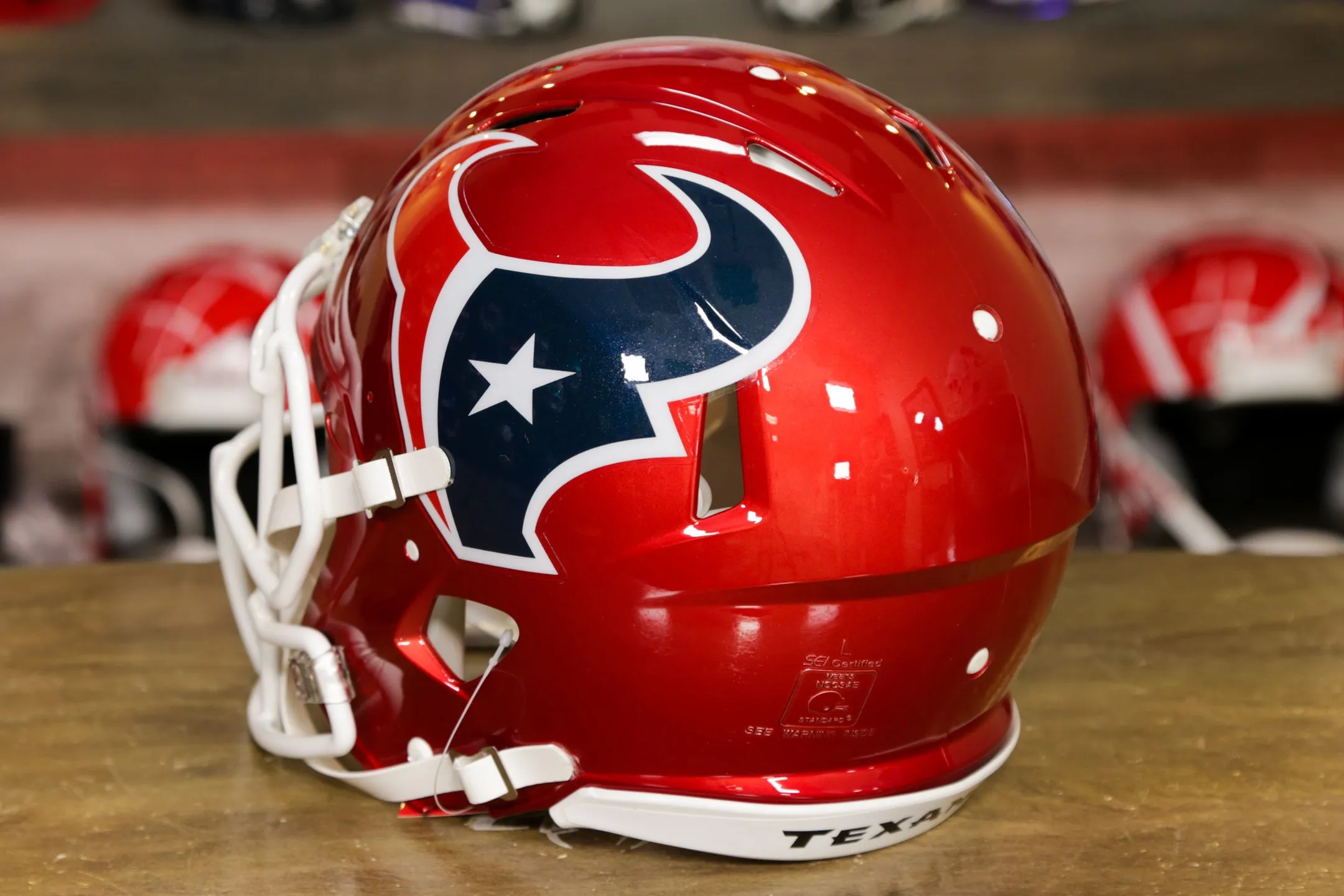 Houston Texans Riddell Speed Replica Helmet - Flash