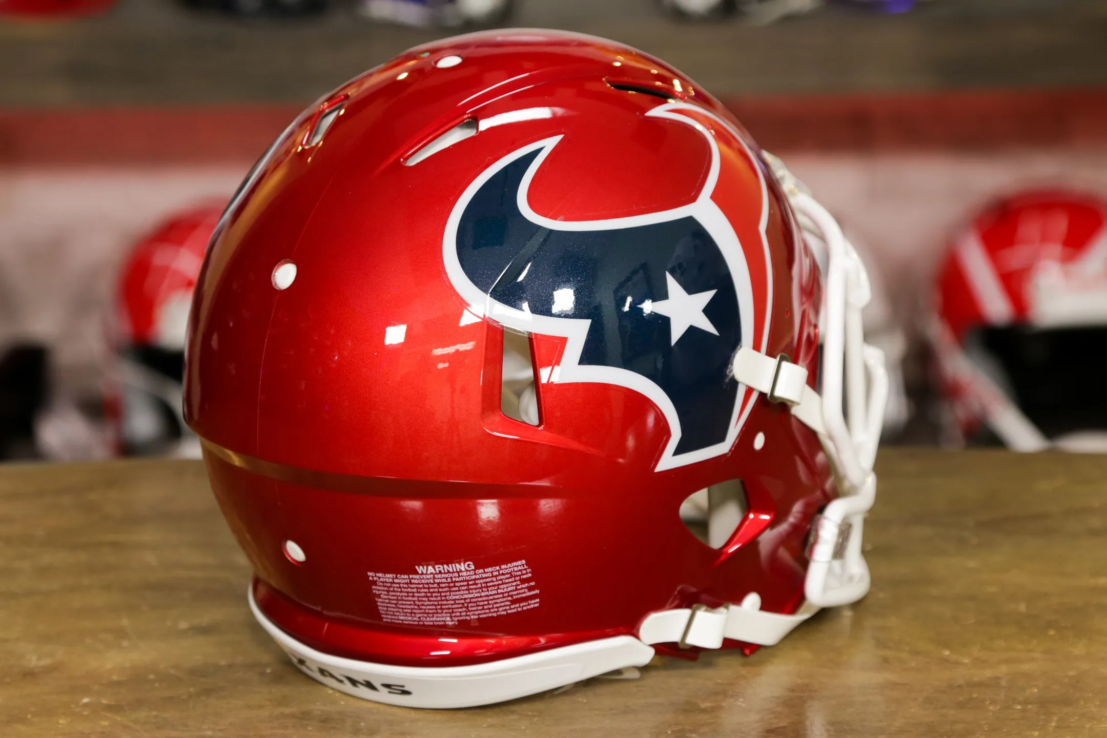 Houston Texans Riddell Speed Replica Helmet - Flash