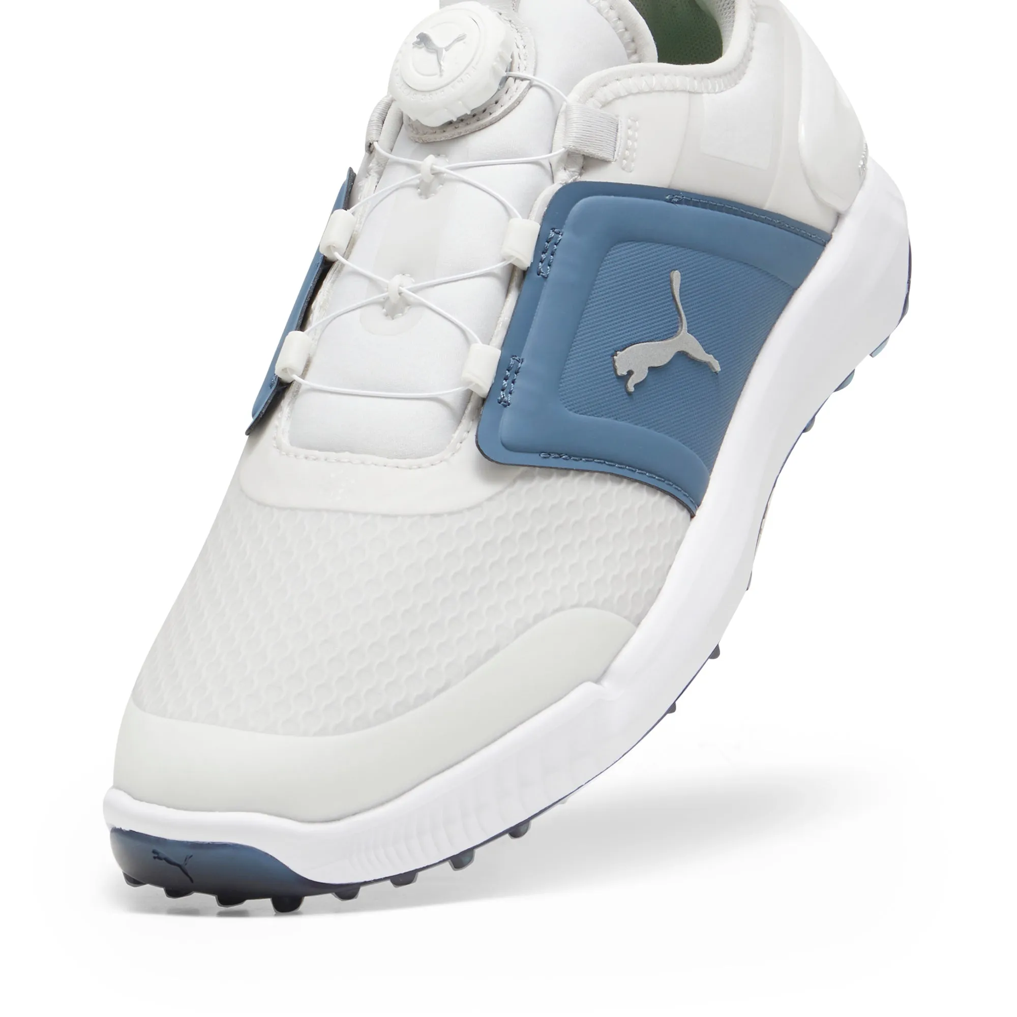 IGNITE ELEVATE DISC Spikeless Golf Shoes | Feather Gray / Evening Sky / Puma White