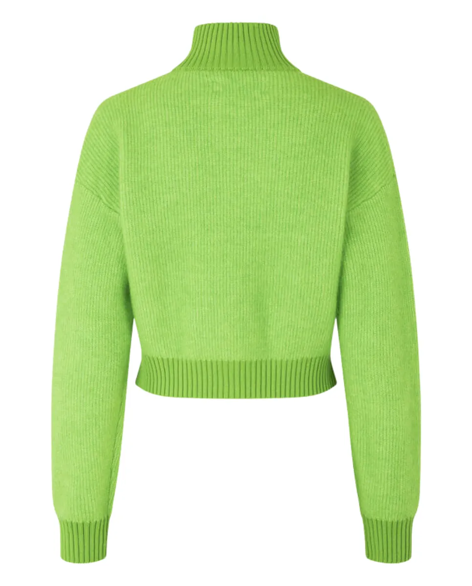 Jeanne Cardigan Green Flash