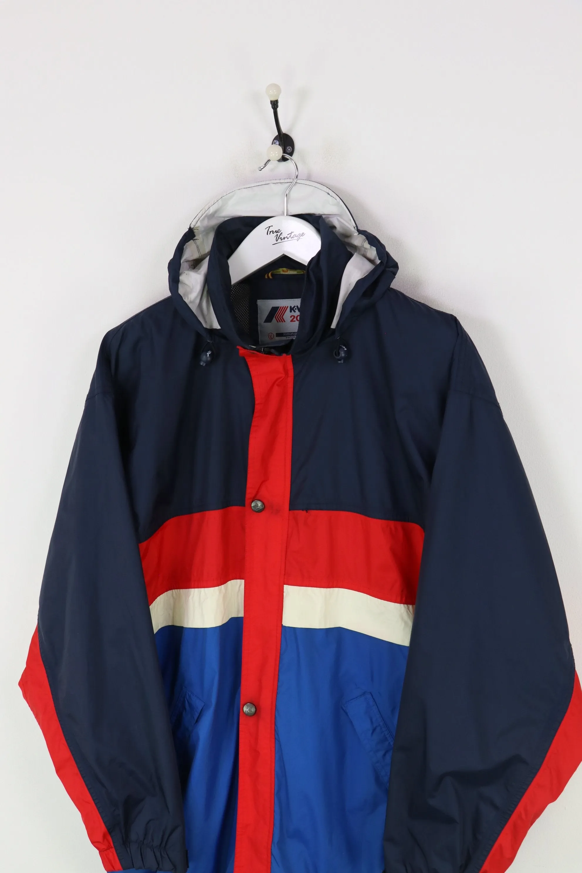 K-Way Jacket Navy/Red/Blue XXL